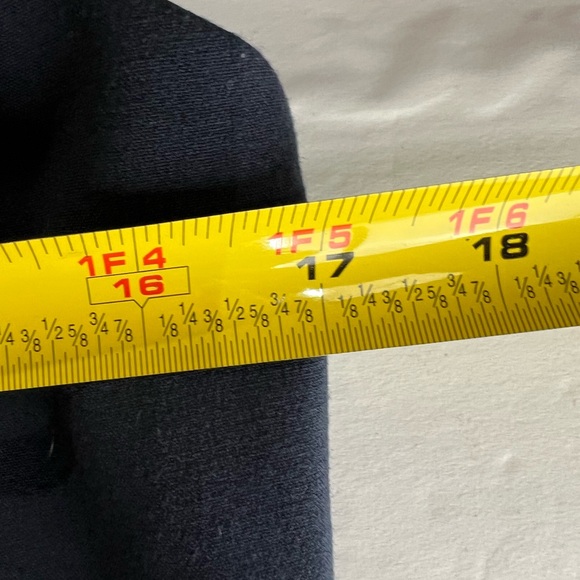 Tahari sleeveless navy double button blazer dress 6 knee length office workwear - Picture 10 of 10